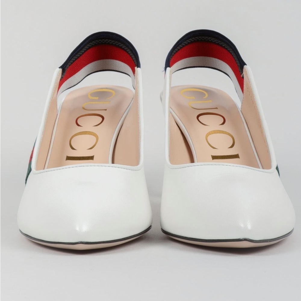 Gucci sling back heels